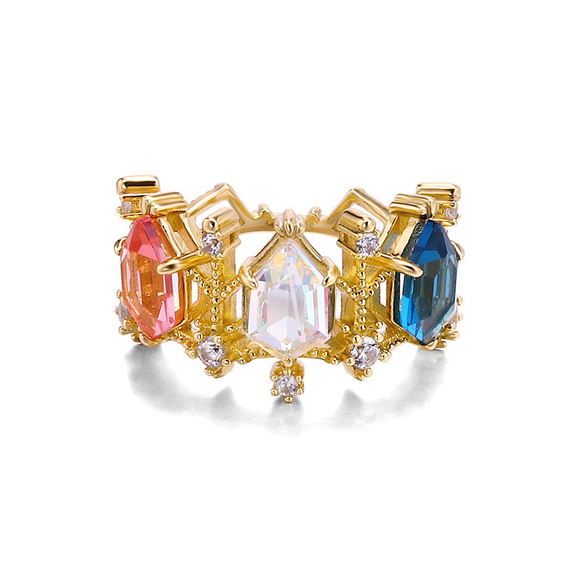 Aurora Crystal Lamp Ring