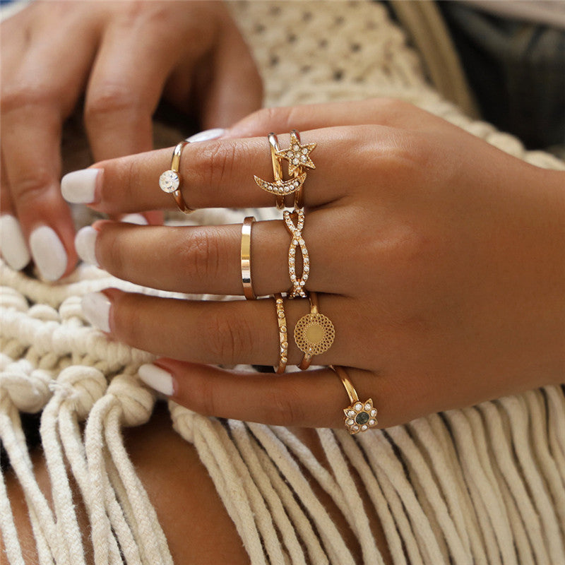 Alloy ring set