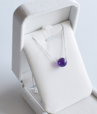 Moonstone Amethyst Necklace