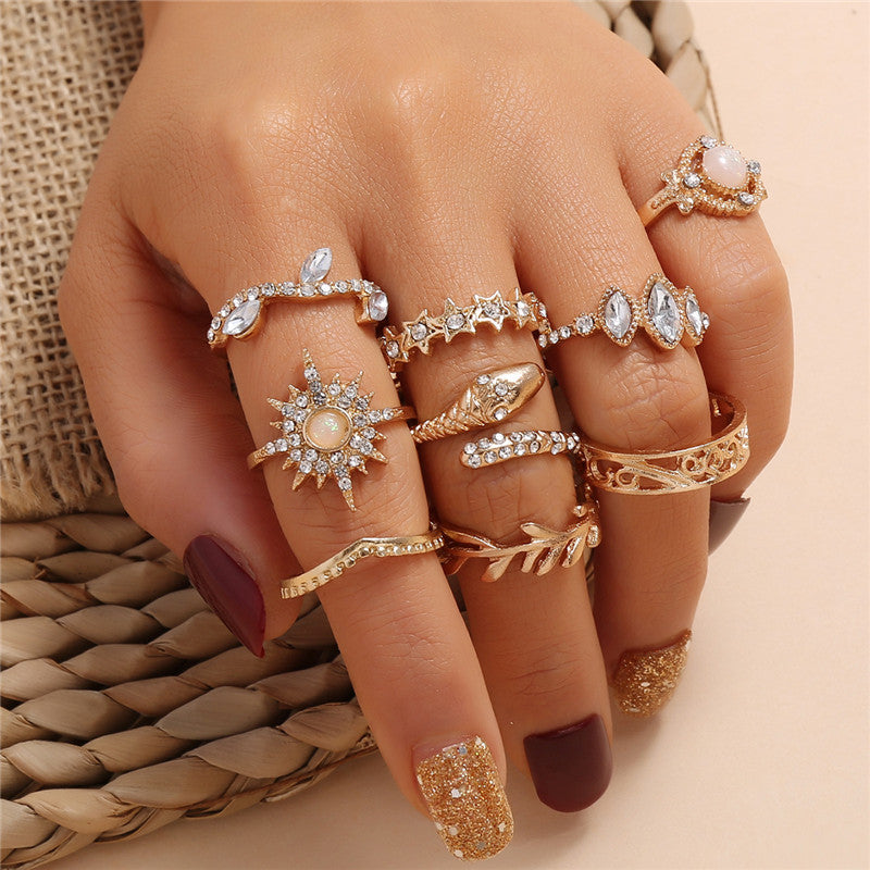 Alloy ring set