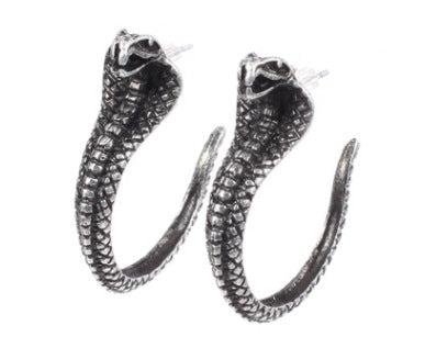 Individual snake earrings