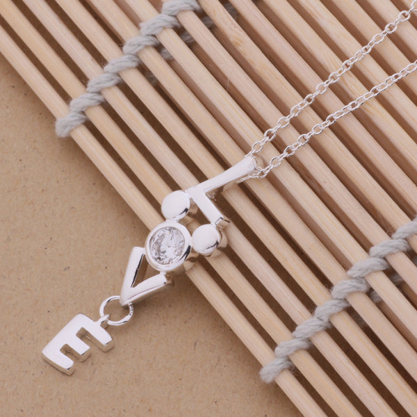 LOVE diamond necklace