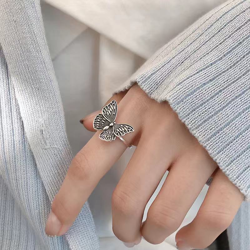 Ins Fashion Retro Niche Design Personality Cold Wind Ring