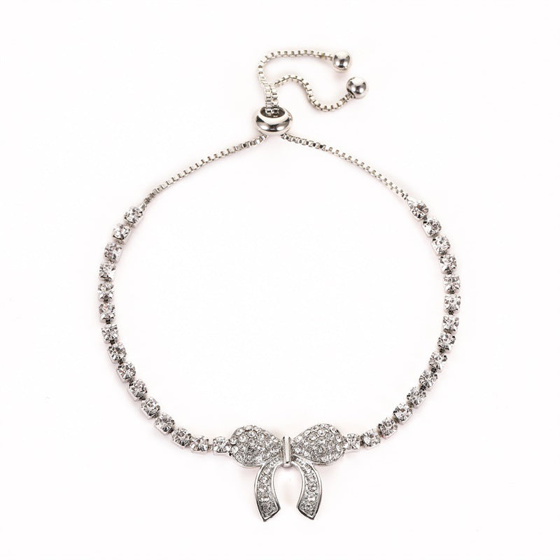 Sweet and full diamond butterfly bracelet fashion bracelet