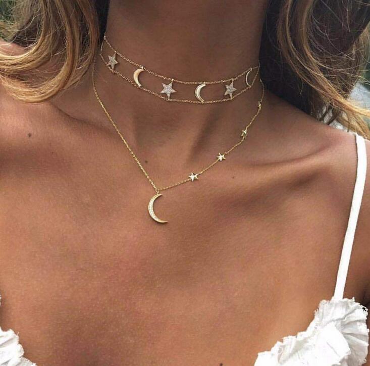Multi-layered diamond necklace pendant