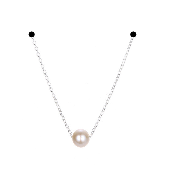 Fashion simple pearl necklace