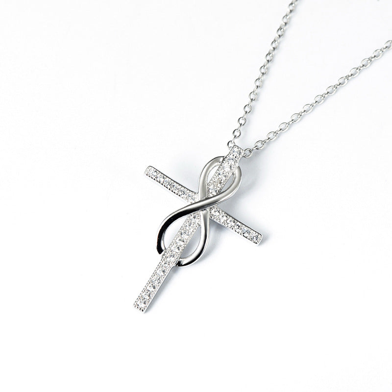 Christian Cross Necklace With Diamonds