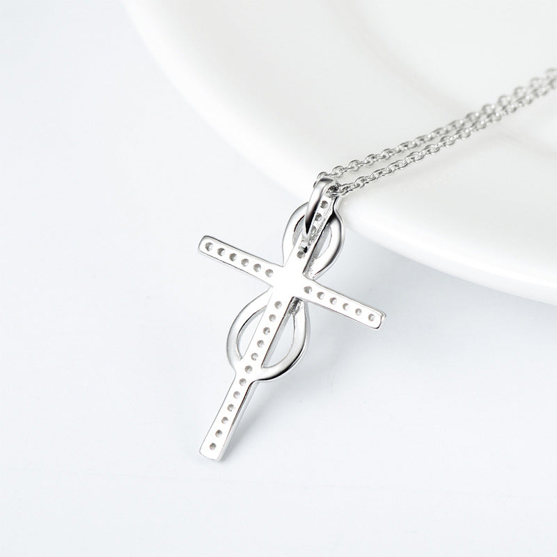 Christian Cross Necklace With Diamonds