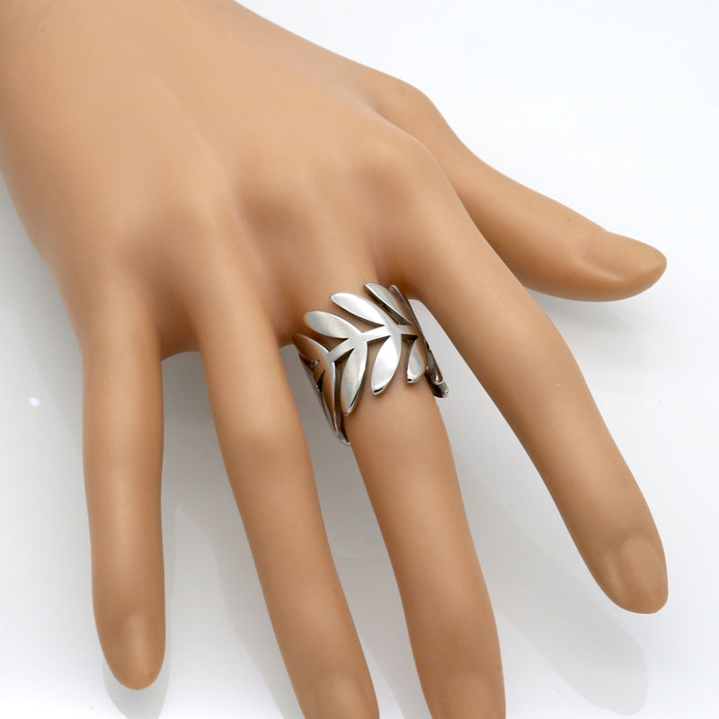 Simple Forest Series Personality Ring