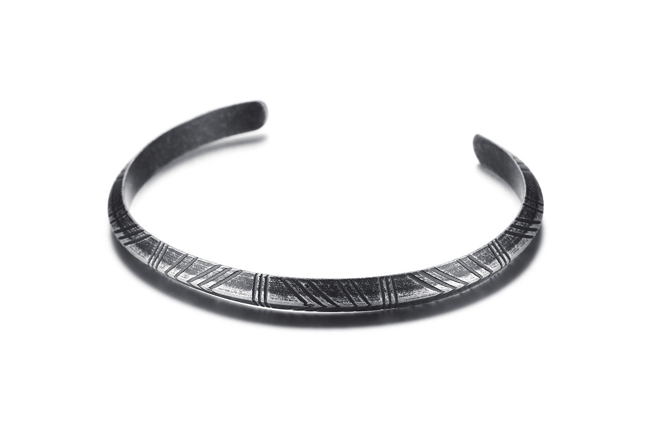 Vnox Retro Vintage Viking Cuff Bracelet & Bangle For Men