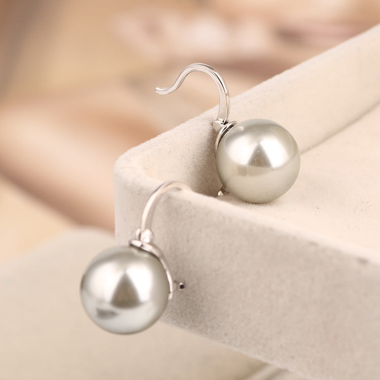 Fashion Explosion Single Pearl Ear Hoop Earring Women Earrings Jewelry