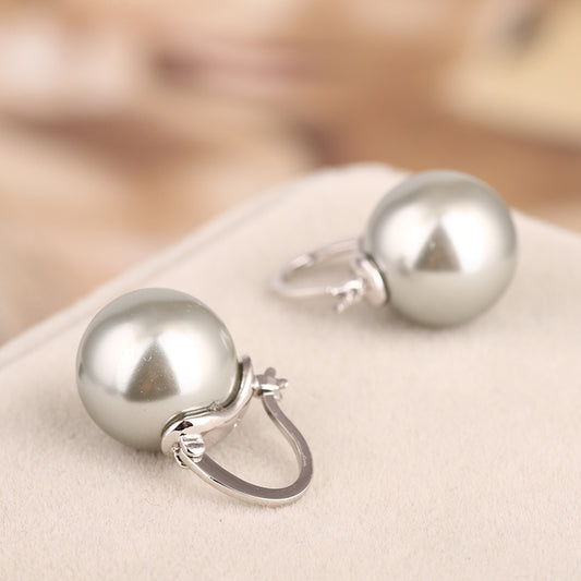 Fashion Explosion Single Pearl Ear Hoop Earring Women Earrings Jewelry