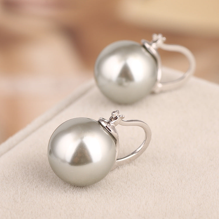 Fashion Explosion Single Pearl Ear Hoop Earring Women Earrings Jewelry