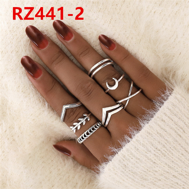 Bohemian Index Finger Ring Wide Set