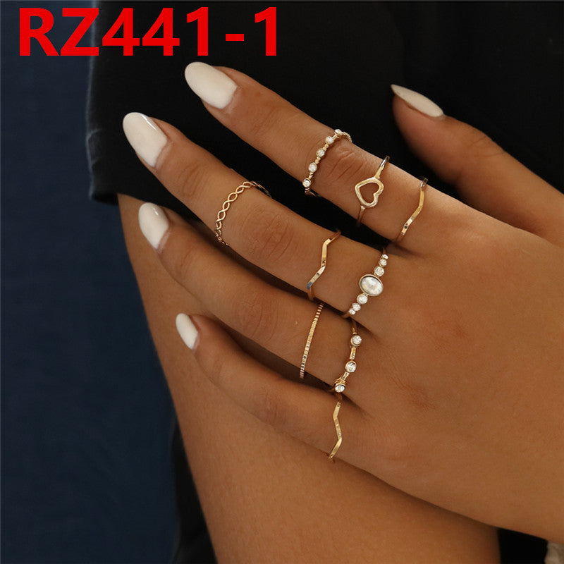 Bohemian Index Finger Ring Wide Set