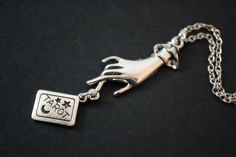 European And American Gothic Tarot Necklace