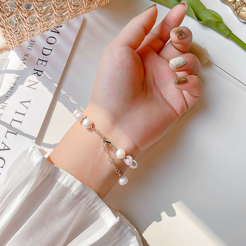 Vintage Simple Pearl Bracelet