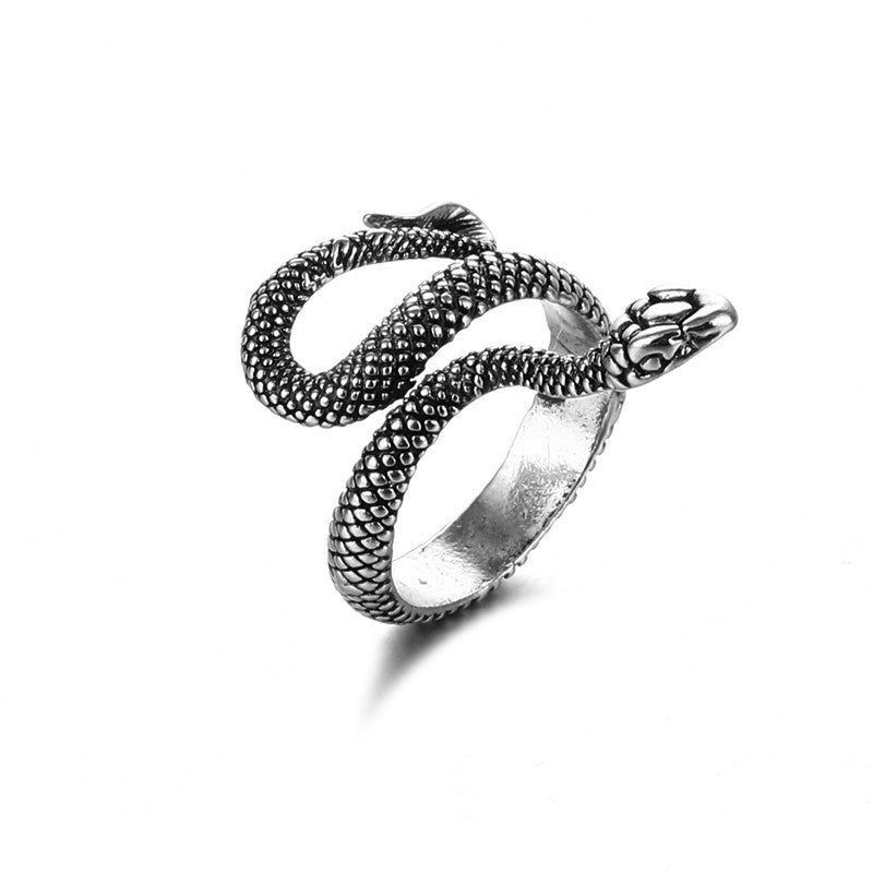 Snake-shaped Animal-shaped Ring