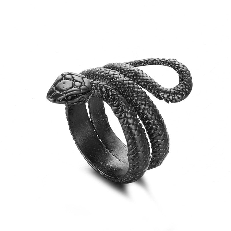 Snake-shaped Animal-shaped Ring