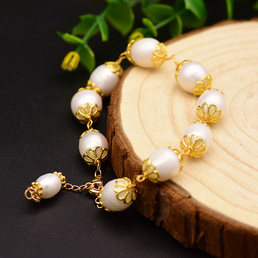 Baroque Freshwater Pearl Handmade Bracelet