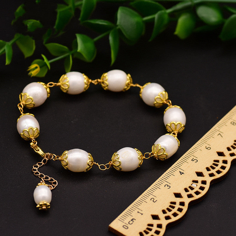 Baroque Freshwater Pearl Handmade Bracelet