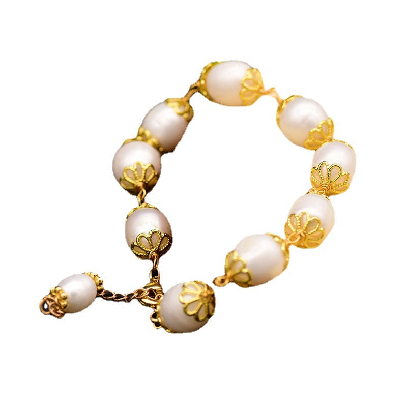 Baroque Freshwater Pearl Handmade Bracelet