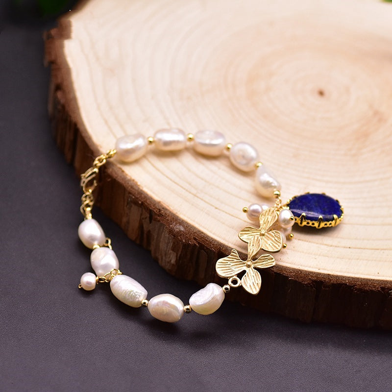 Baroque Pearl Bracelet Women Handmade Jewelry