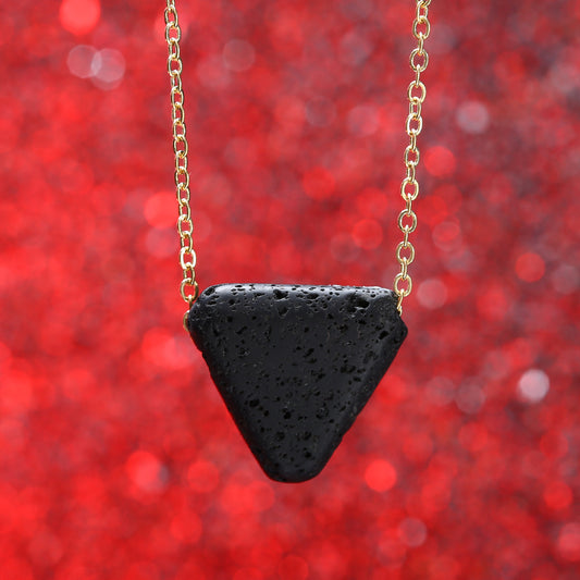 Natural Lava Volcanic Stone Necklace