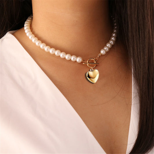 Bracelet Pearl Titanium Steel Necklace