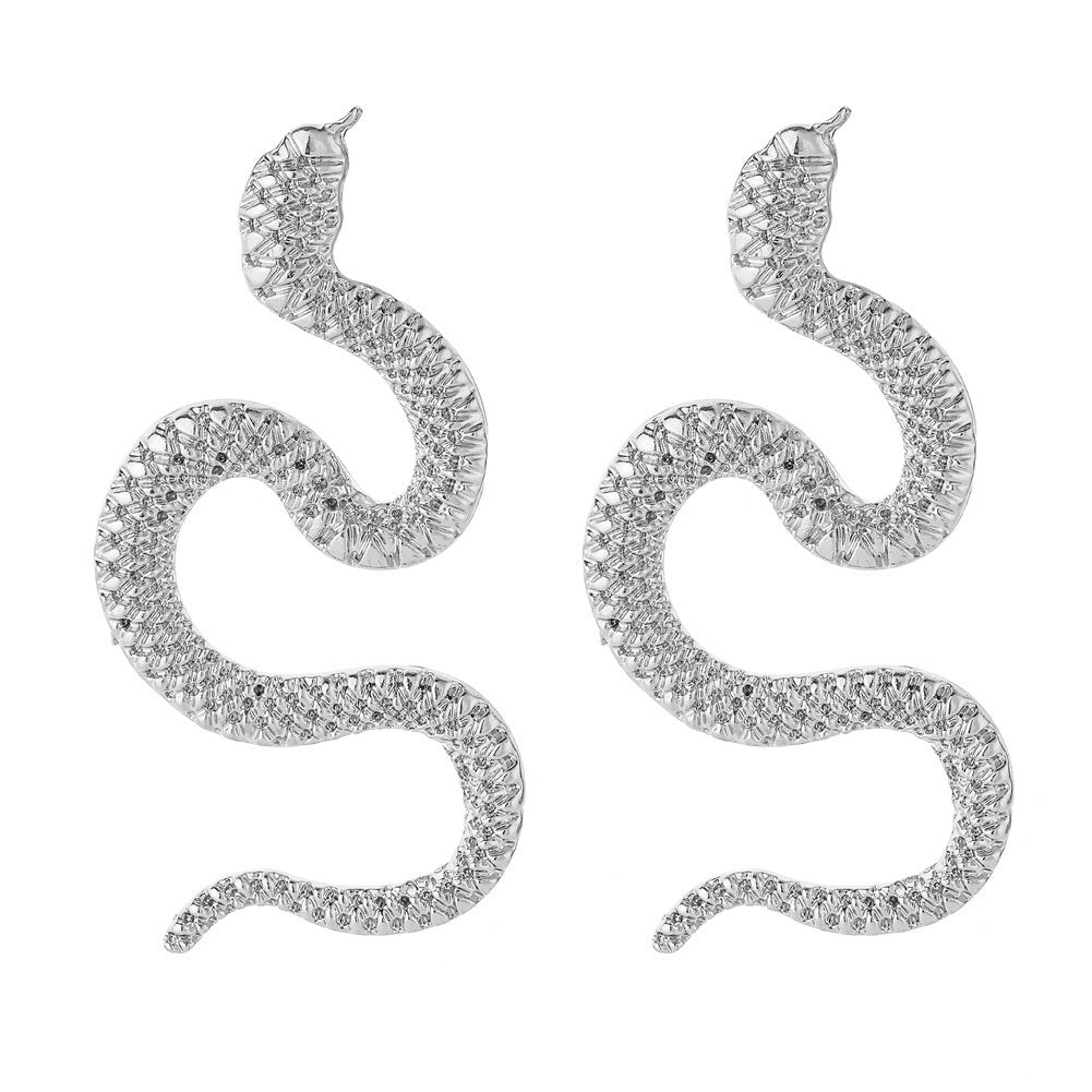 Fashion metal Snake Earrings