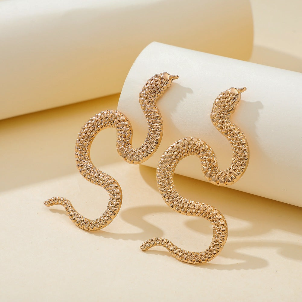 Fashion metal Snake Earrings