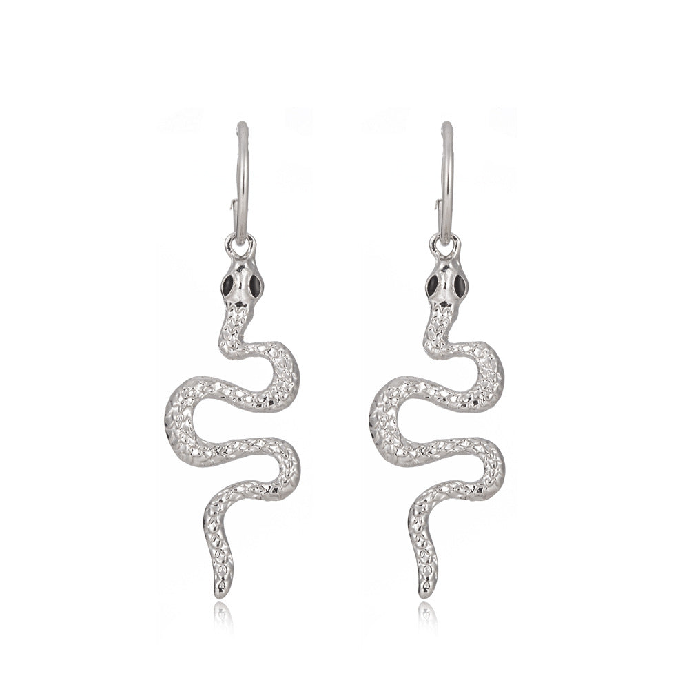 Women's Vintage Personality Snake Element Earrings