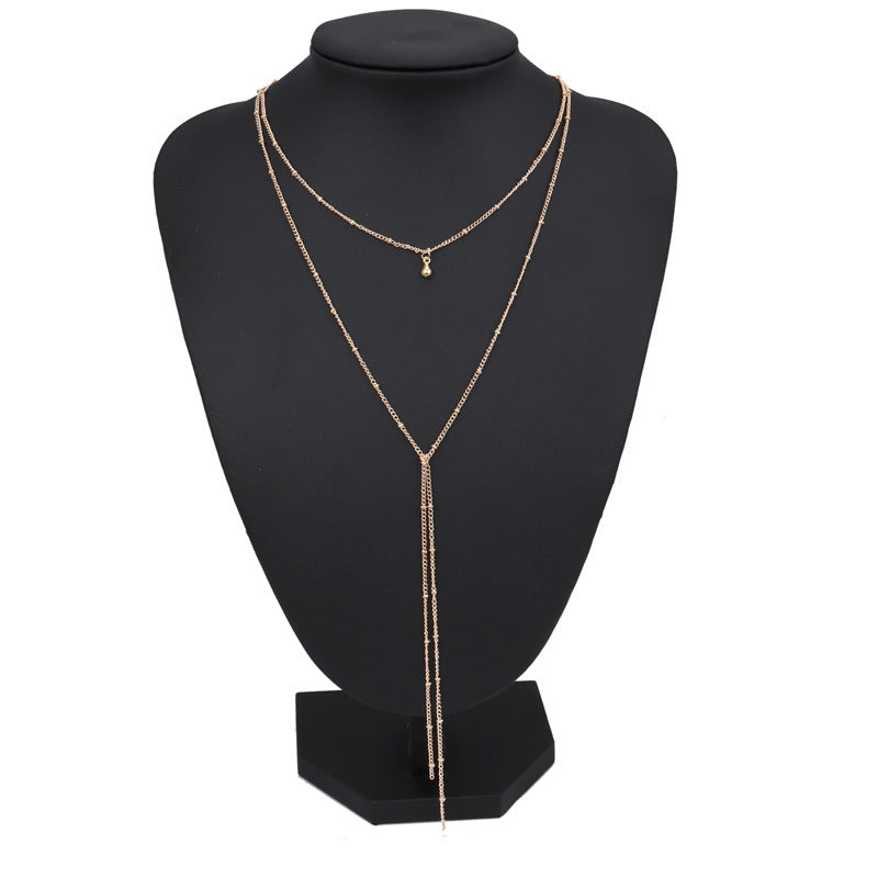 Simple necklace retro clavicle necklace