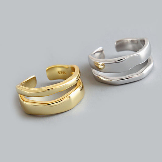 Irregular line ring