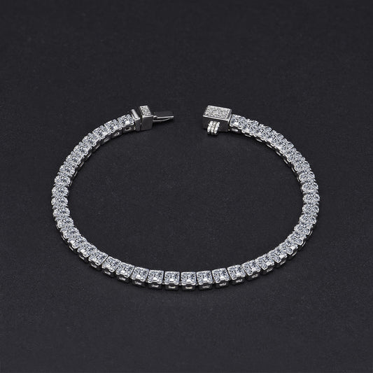 High Carbon Diamond Full Diamond Bracelet