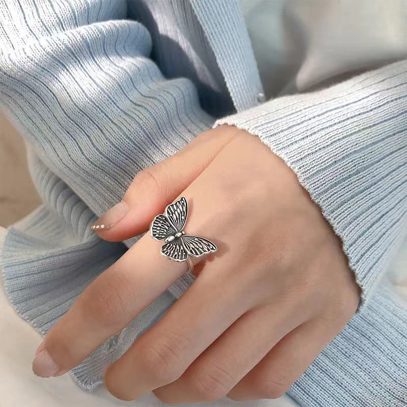 Ins Fashion Retro Niche Design Personality Cold Wind Ring