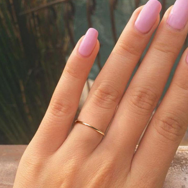 Simple fashion creative ring