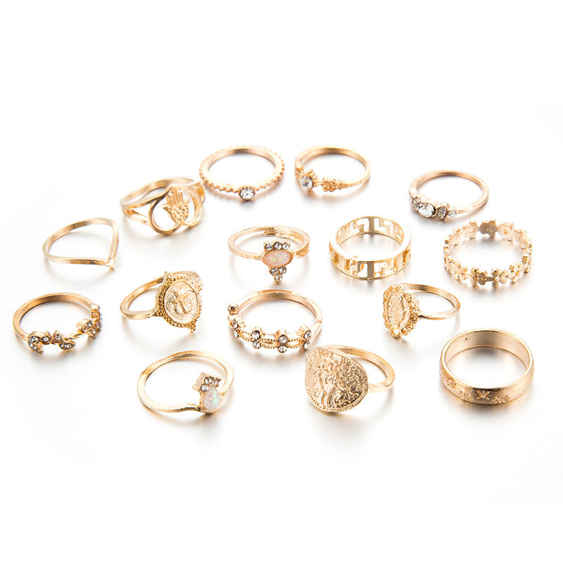 Joint ring set of 15