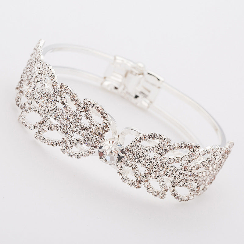 Diamond hand Bracelet Day gift