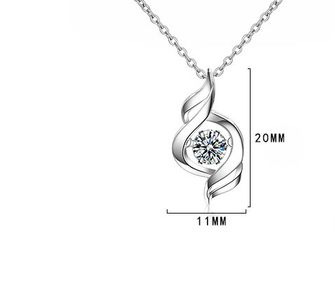 Smart diamond necklace