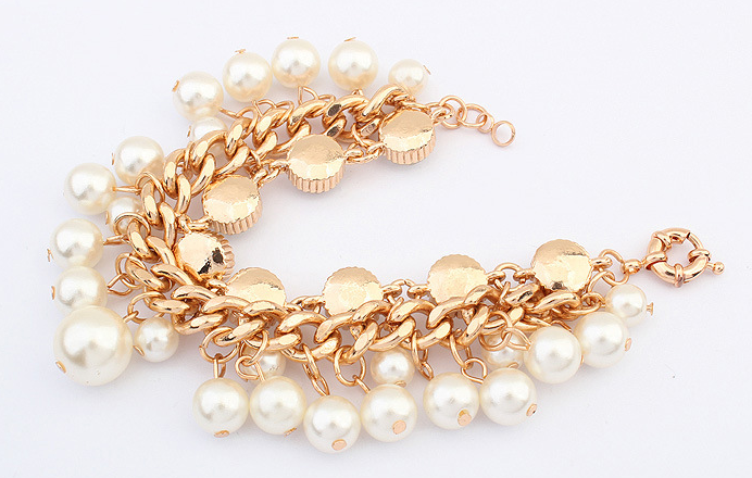 Personality Pearl Diamond Exquisite Bracelet