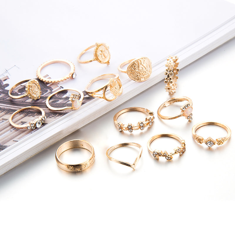 Joint ring set of 15