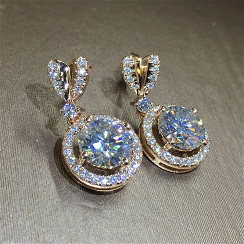 Women's Earrings Group Diamond Earrings