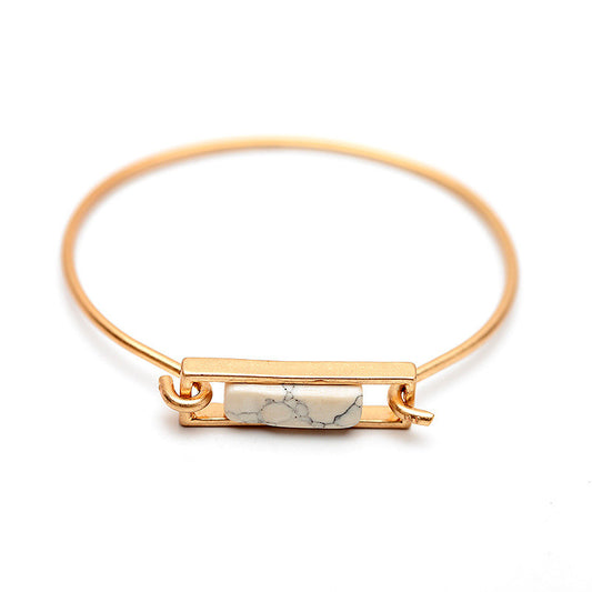 Simple fashion alloy bracelet