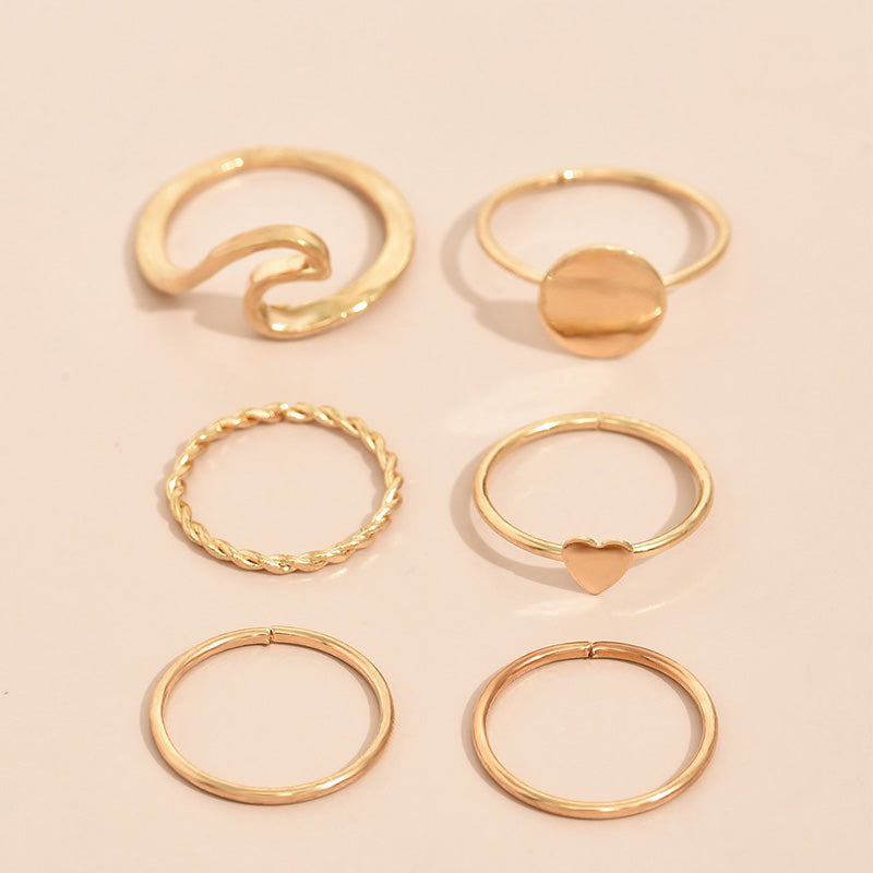 Women's Personalized Joint Ring Set