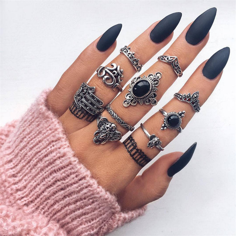 Alloy ring set