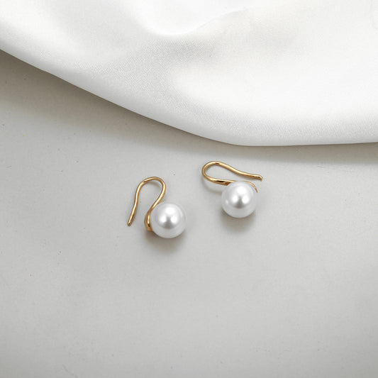 High Heel Pearl Earrings