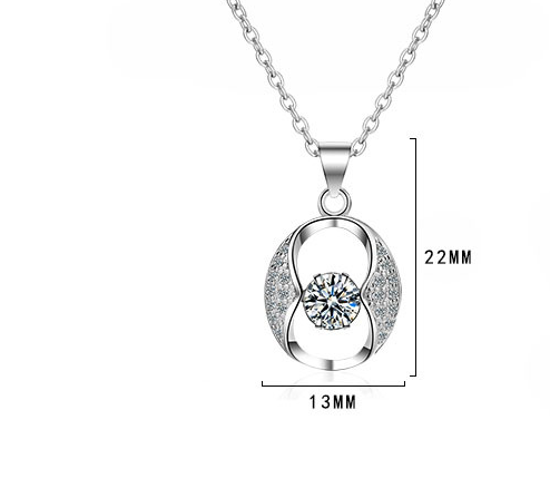 Smart diamond necklace