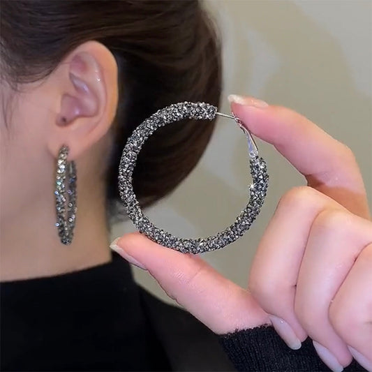 Fashion Highlight Light Luxury Hoop Earrings