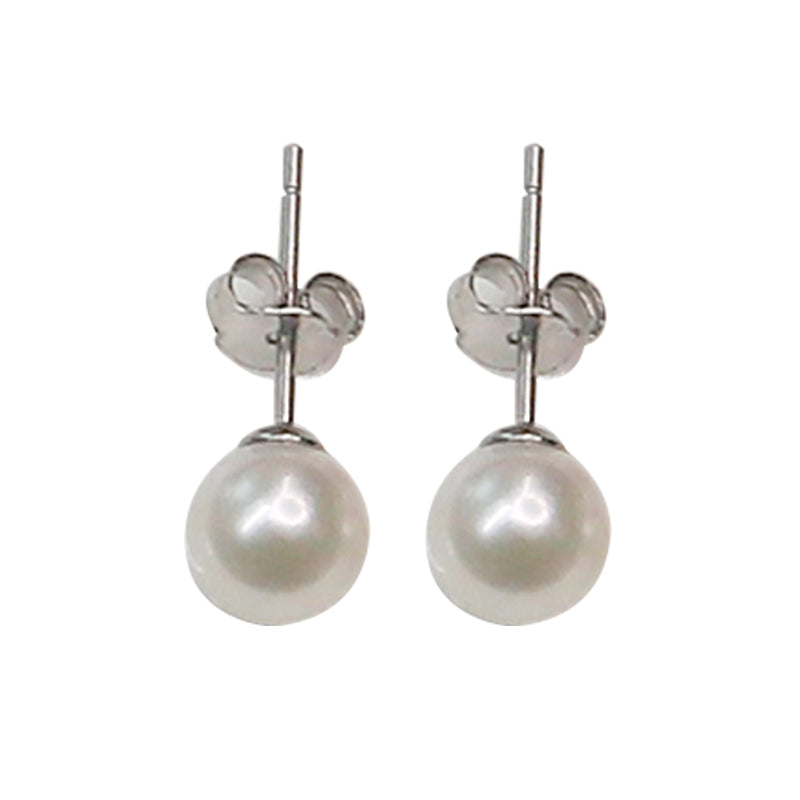 Sea pearl earrings